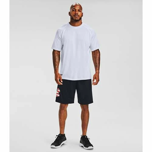 Men's Under Armour Freedom Tech Big Flag Logo Shorts - Image 3