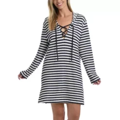 Women's La Blanca V-Neck Dress Swim Cover Up