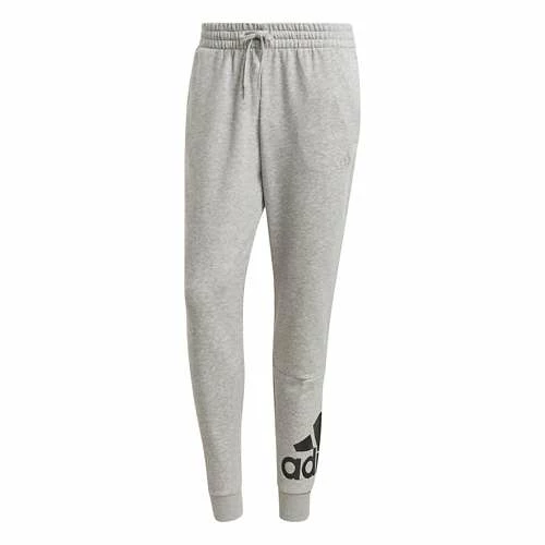 Men's Adidas Essentials Tapered Cuff Logo Joggers - Image 4