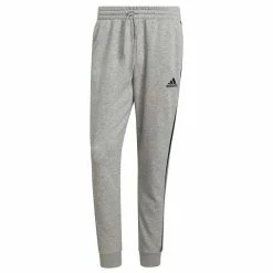 Men's Adidas Essentials Tapered Cuff 3 Stripe Joggers