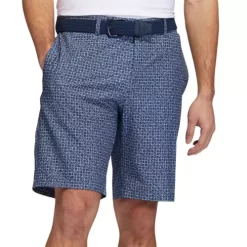 Men's Adidas Abstract-Print Golf Hybrid Shorts