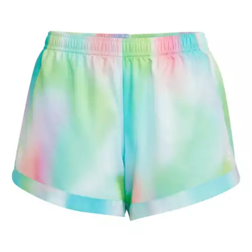 Toddler Girls' Adidas All Over Print Woven Shorts