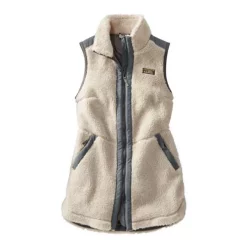Women's L.L.Bean Sherpa Fleece Long Vest