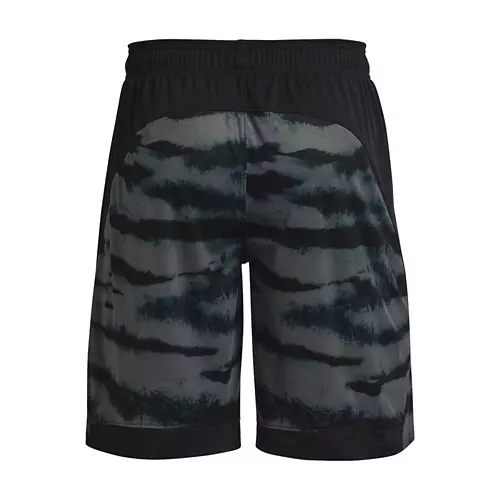 Men's Under Armour Baseline Printed Basketball Shorts - Image 2