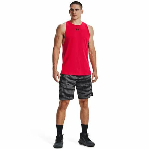 Men's Under Armour Baseline Printed Basketball Shorts - Image 5