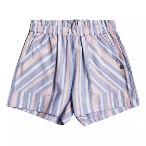 Girls' Roxy Medley Soul Linen Shorts