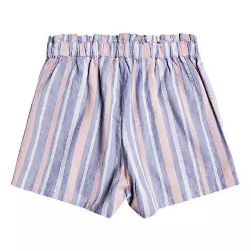 Girls' Roxy Medley Soul Linen Shorts - Image 2