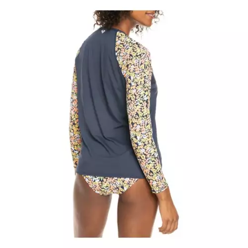 Women's Roxy Printed UPF 50 Long Sleeve Skirt Swim Cover Up - Image 2