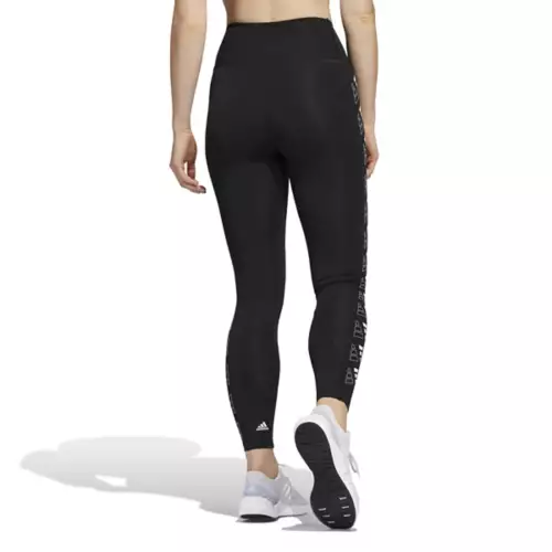 Women's Adidas Optime Training Tights - Image 2