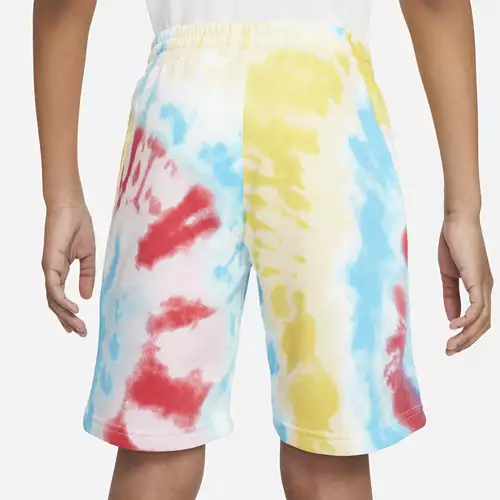 Kids' Nike Sportswear Club Tie Dye Lounge Shorts - Image 2