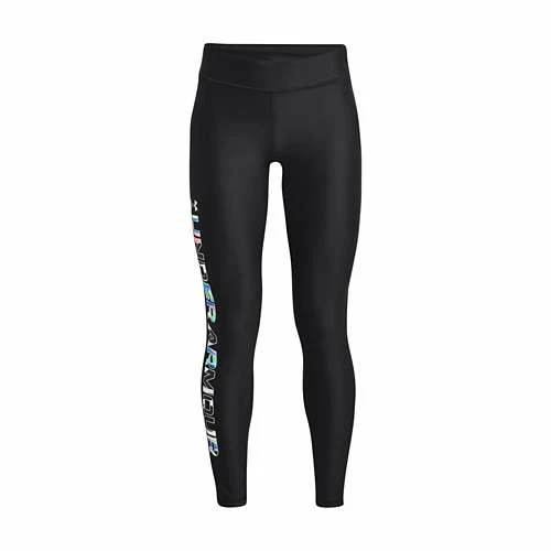 Girls' Under Armour HeatGear® Armour Print Branded Leggings