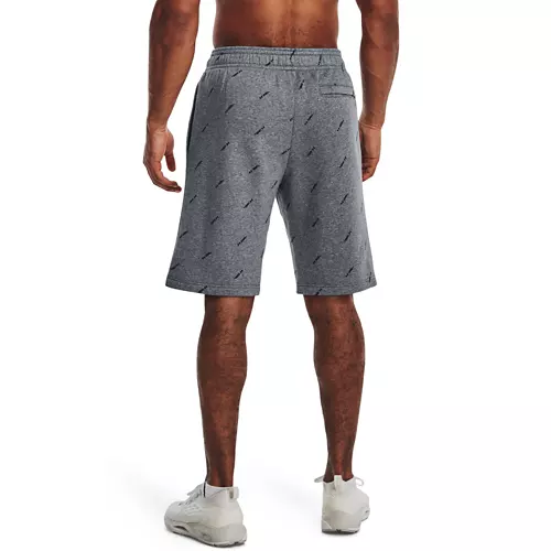 Men's Under Armour Rival Fleece Micro Branded Lounge Shorts - Image 3