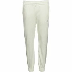 Girls' Adidas 6 Stripe Fleece Joggers