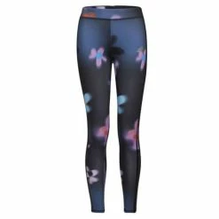 Girls' Adidas All Over Print Blur Floral Tights