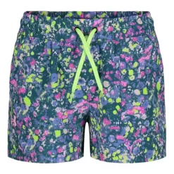 Girls' Under Armour UPF Printed Base Hybrid Shorts