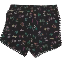 Girls' Nano All Over Print Cat Palms Fashion Shorts
