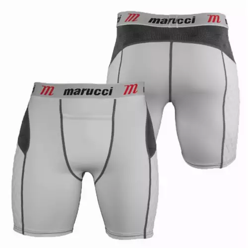 Men's Marucci Baseball Slider With Cup Pocket Compression Shorts