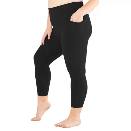 Women's Beyond Yoga Plus Out Of Pocket High Waisted Midi Tights - Image 2