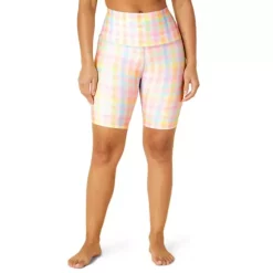 Women's Beyond Yoga Highwaisted Printed Biker Shorts