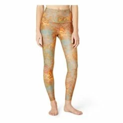 Women's Beyond Yoga High Waisted Midi Printed Tights