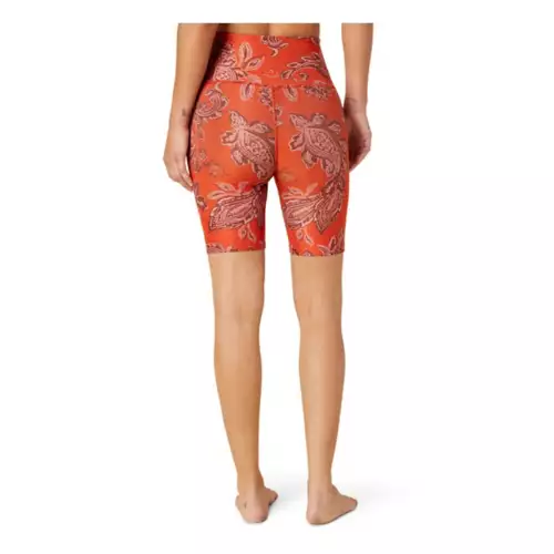 Women's Beyond Yoga High Waist Printed Biker Shorts - Image 3