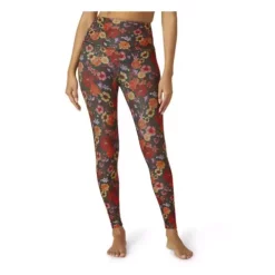 Women's Beyond Yoga Spacedye Caught In The Midi Printed High Waisted Leggings